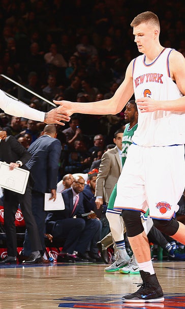 Kristaps is awesome, Melo is leading, and the Knicks are back on track